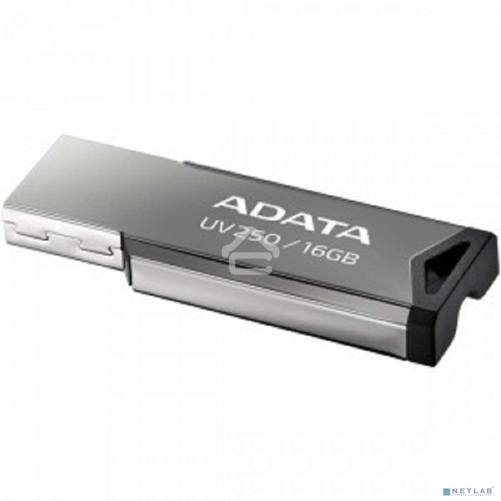 Флешка USB ADATA UV250 (AUV250-16G-RBK), 16Gb, USB 2.0, R/W 25/10, черный