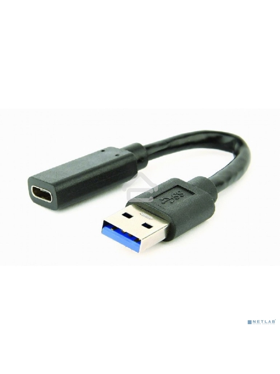 Переходник USB Cablexpert A-USB3-AMCF-01, USB 3.0M/USB Type-C, пакет