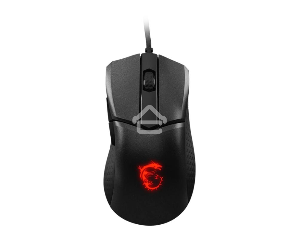 Мышь проводная MSI Clutch GM31 Lightweight черный, 12000 dpi, USB, кнопки - 6