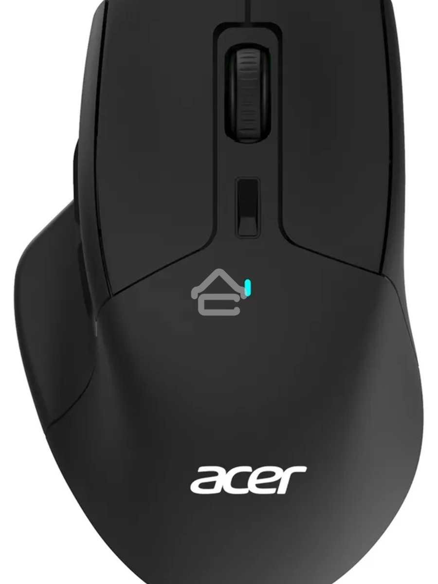 Мышь беспроводная Acer OMR150 черный, 1600 dpi, радиоканал, USB, кнопки - 6