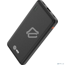 Портативный аккумулятор Cactus CS-PBFSAA-10000 10000mAh 4.5A USB-A/2xUSB-C черный