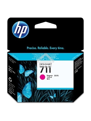 Картридж струйный HP №711 CZ131A пурпурный для HP DJ T120/T520 (29мл)