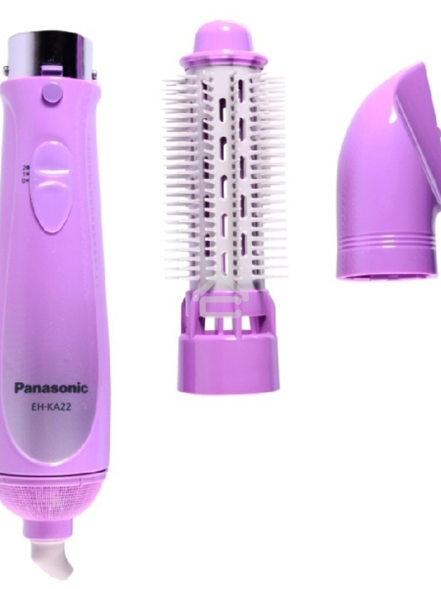Фен-щетка Panasonic EH-KA22 600Вт фиолетовый/белый