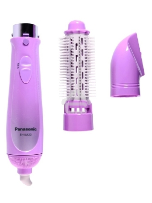 Фен-щетка Panasonic EH-KA22 600Вт фиолетовый/белый