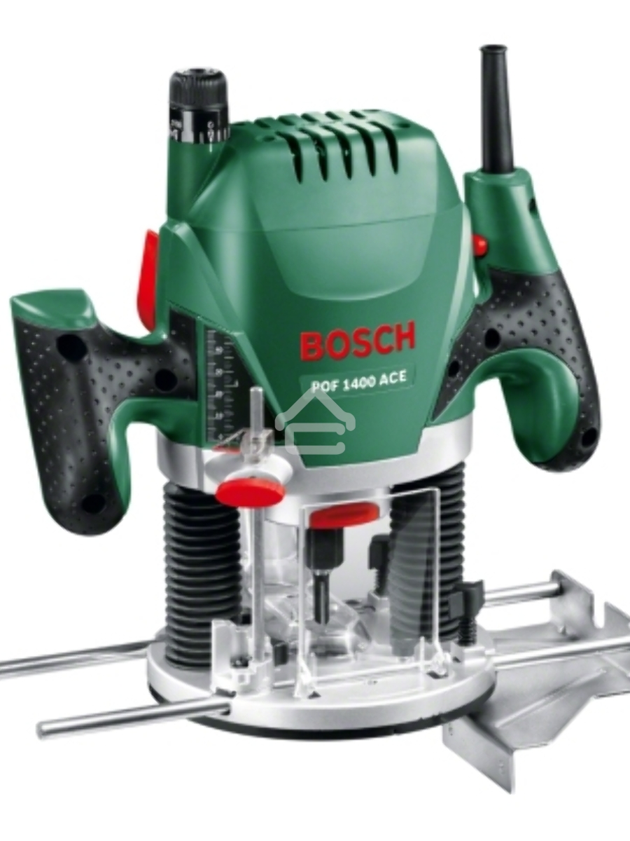 Фрезеры Bosch POF 1400 ACE 060326C820 Фрезерная машина { 1400 Вт, 11000–28000 об/мин, 55мм, 3.5 кг }