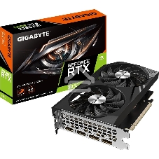 Видеокарта GIGABYTE NVIDIA GeForce RTX 3050 8Gb GDDR6 128bit 2xHDMI 2xDP