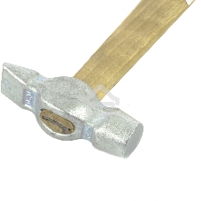 Молоток Россия слесарный,200 г,круглый боек,деревянная ручка 10238