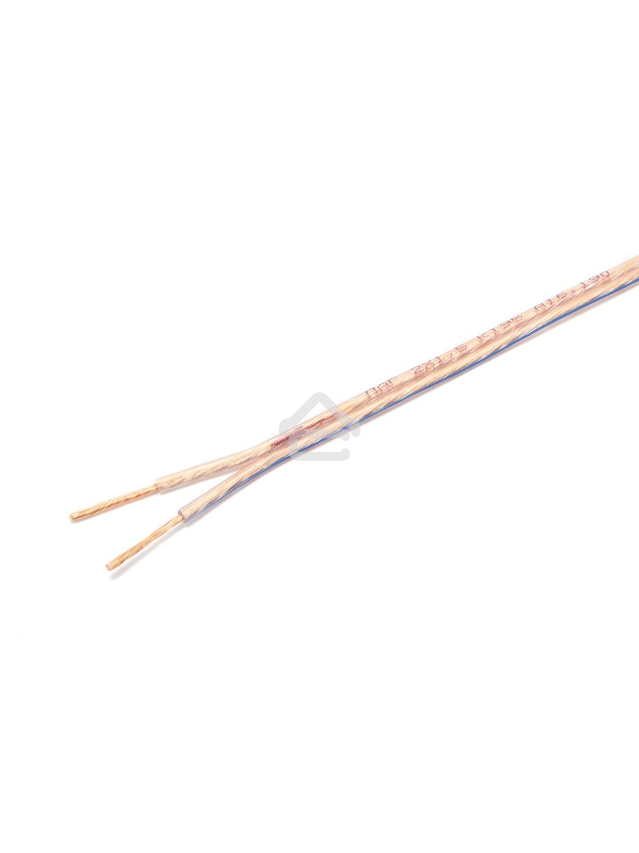 Акустический кабель Cablexpert CC-TC2x1,5-50M, прозрачный,  50 м, на катушке