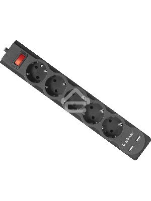 Сетевой фильтр Defender 1.8M DFS 751 5OUTL.