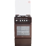 Плита газовая De Luxe 5040.32Г (КР) ЧР 014 коричневый, конфорок 4 шт, духовка 46 л, 50 см x 85 см x 50 см