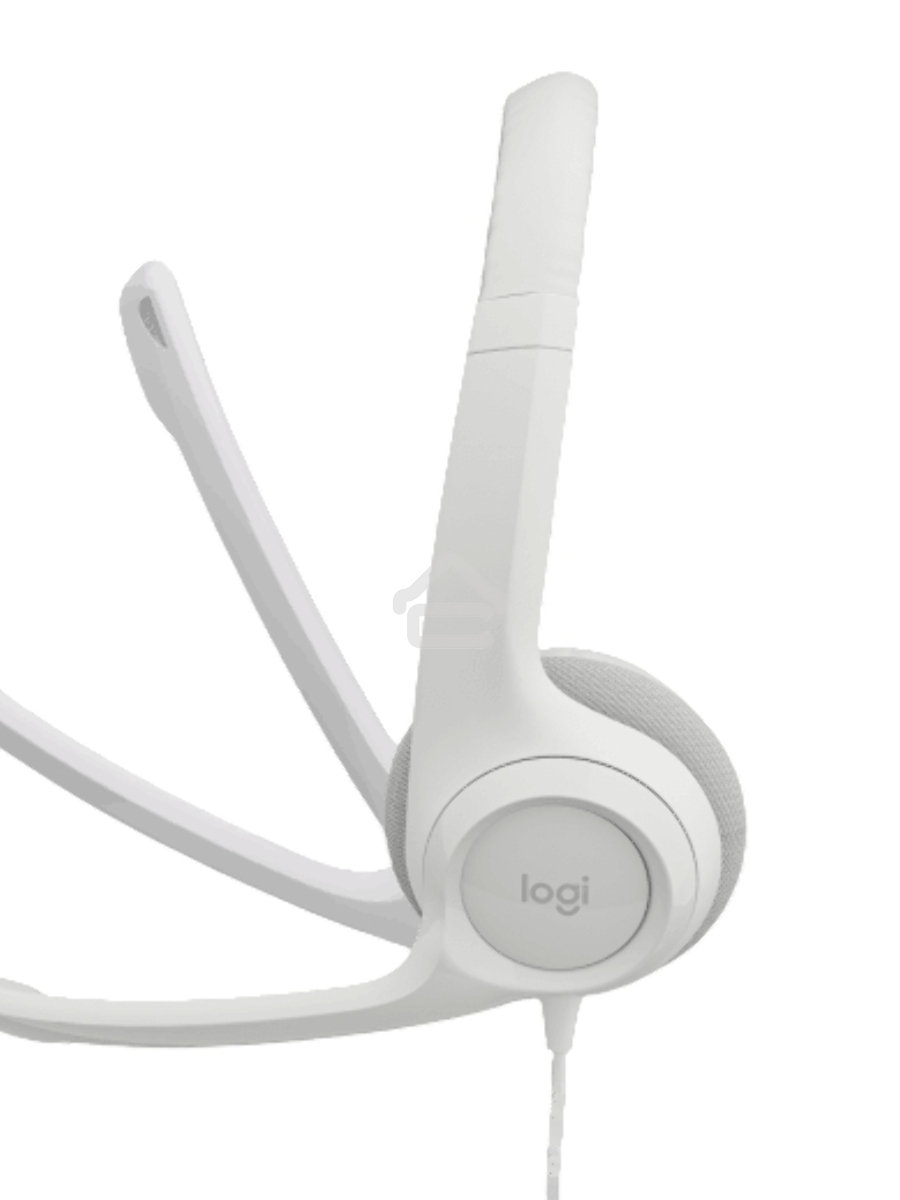 Гарнитура/ Headset Logitech H390  USB White