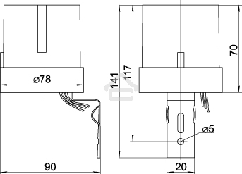 Фотореле ФР 602 5500ВА IP44 сер. ИЭК LFR20-602-4400-003