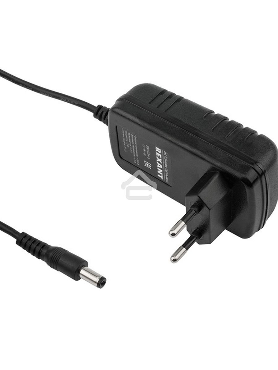 Источник питания 110-220 V AC/5 V DC 3 А 15 W с DC разъемом подключения 5.5х2.1, без влагозащиты (IP23)