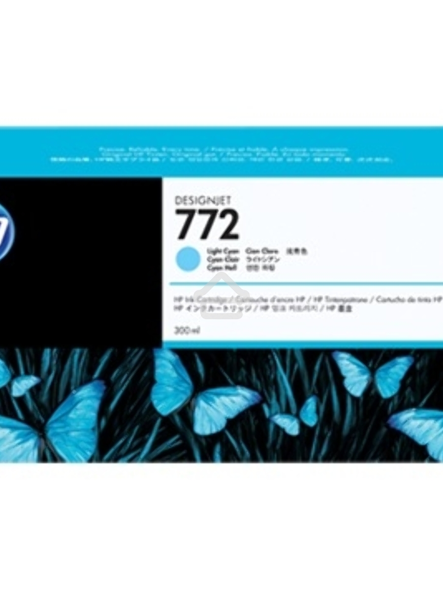 Картридж струйный HP №772 CN632A светло-голубой для HP DJ Z5200 (300мл)