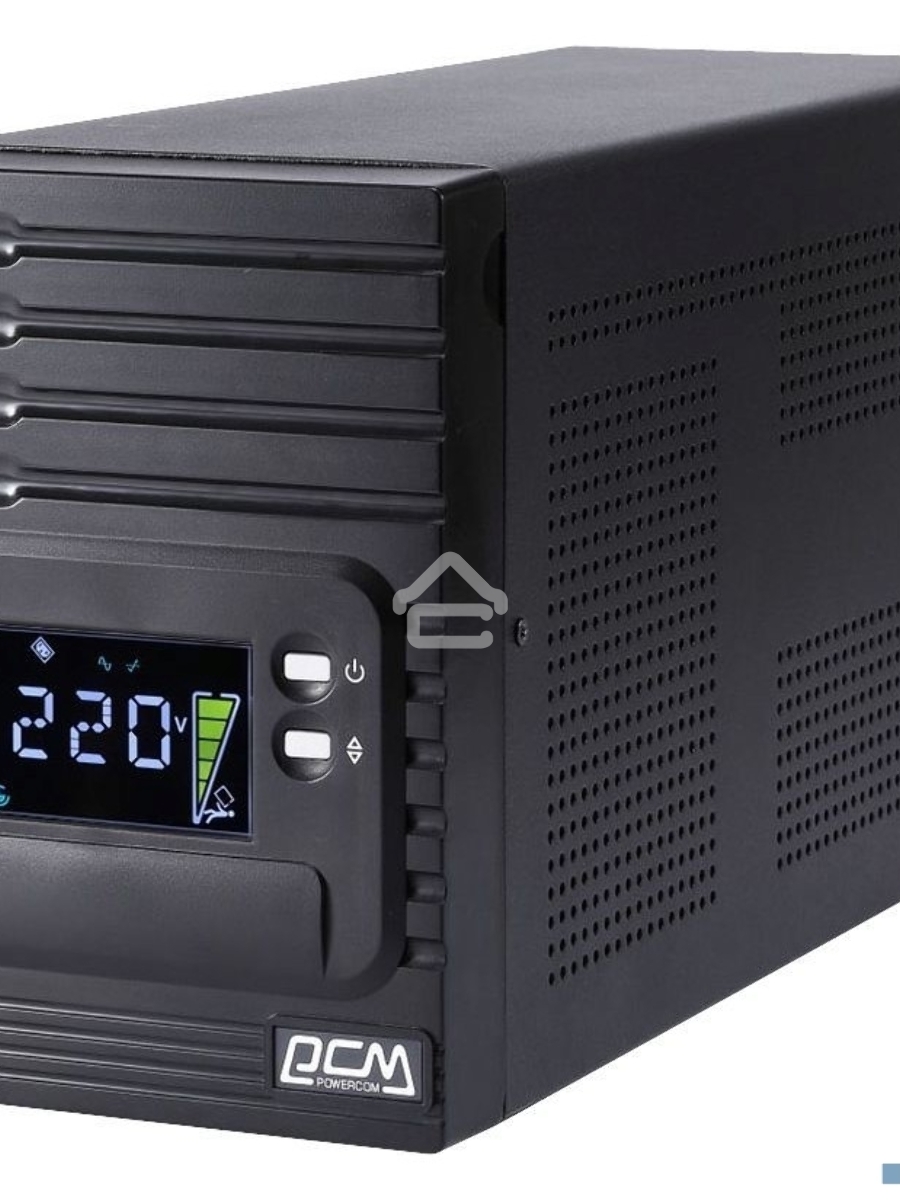 Источник бесперебойного питания Powercom Smart King Pro+ SPT-2000-II LCD 1600Вт 2000ВА черный