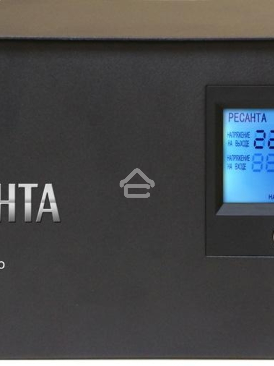 Устройство бесперебойного питания Ресанта УБП-400400 ВА. 300 Вт. 140-260 В. 1 розетка