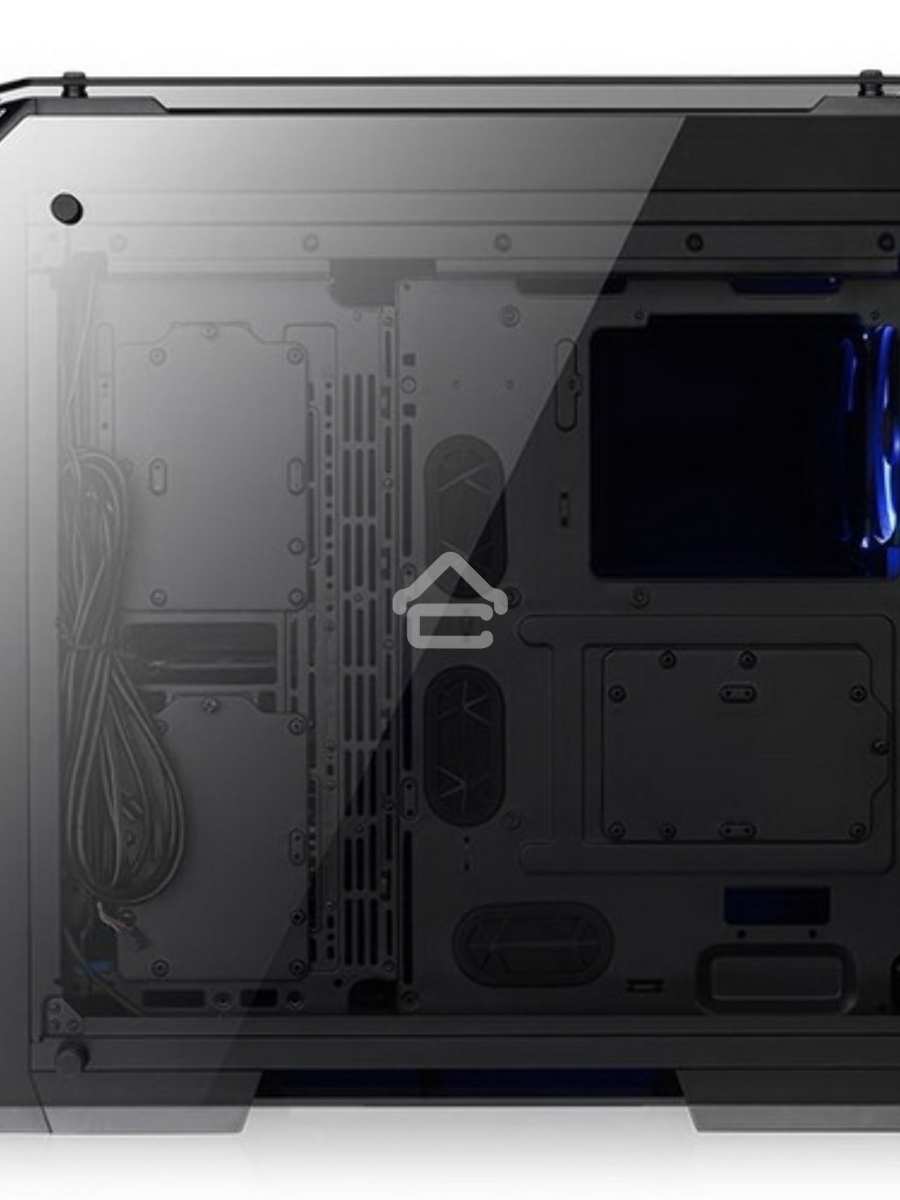 Корпус View 71 TG (840574) CA-1I7-00F1WN-00 /Black/Win/SPCC/Tempered Glass*4/Color Box/Riing 140mm Blue Fan*2