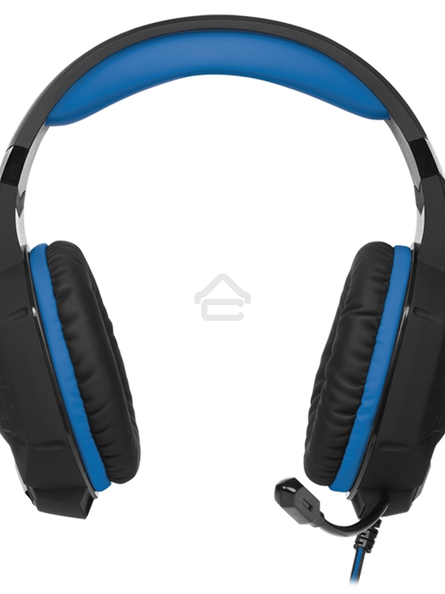 Гарнитура SVEN AP-U980MV, черный-синий (USB, LED, 7.1, 2.2m)