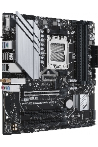 Материнская плата ASUS PRIME B650M-A WIFI II, AM5, AMD B650, 4xDDR5, 4xSATA, 2xM.2, 1xPCI-E 4.0 x16, 2xPCI-E 4.0 x1, 1xHDMI, 1xDP, 1xVGA, 1x 2.5Gb LAN, 2xUSB-A 3.2 Gen 2, 2xUSB-A 3.2 Gen 1, 4xUSB-A 2.0, 3x3.5 мм, 7.1, Micro-ATX