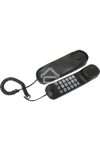 Телефон проводной Ritmix RT-002 черный