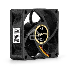 Вентилятор для корпуса ExeGate EX07025B3P черный, 70 мм, 4000 об/мин, 40.5 дБ, 3 pin