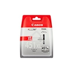 Картридж струйный Canon CLI-451XLGY серый, 780 стр. (повышенной емкости), для PIXMA iP7240, MG5440, 6340