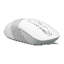 Мышь проводная A4Tech Fstyler FM10 белый/серый, 1600 dpi, USB, кнопки - 4