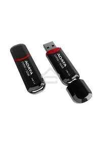 Флеш диск 128GB ADATA UV150, USB 3.0, Черный