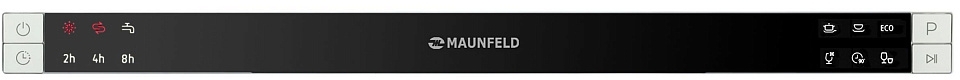 Посудомоечная машина Maunfeld MLP 06S, белый, 55 см, 6 компл., 49 дБ, класс A+