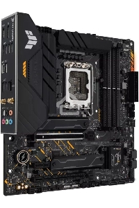Материнская плата ASUS TUF GAMING B660M-PLUS WIFI, LGA 1700, Intel B660, 4xDDR5, 4xSATA, 2xM.2, 1xPCIe 5.0 x16, 1xPCIe 3.0 x4, 1xPCIe x1, 1xDP, 1xHDMI, 1x 2.5Gb LAN, 4xUSB-A 3.2 Gen 2, 1xUSB-A 3.2 Gen 1, 2xUSB 2.0, 1xUSB-C 3.2 Gen 2x2, 5x3.5 мм, 7.1, mATX