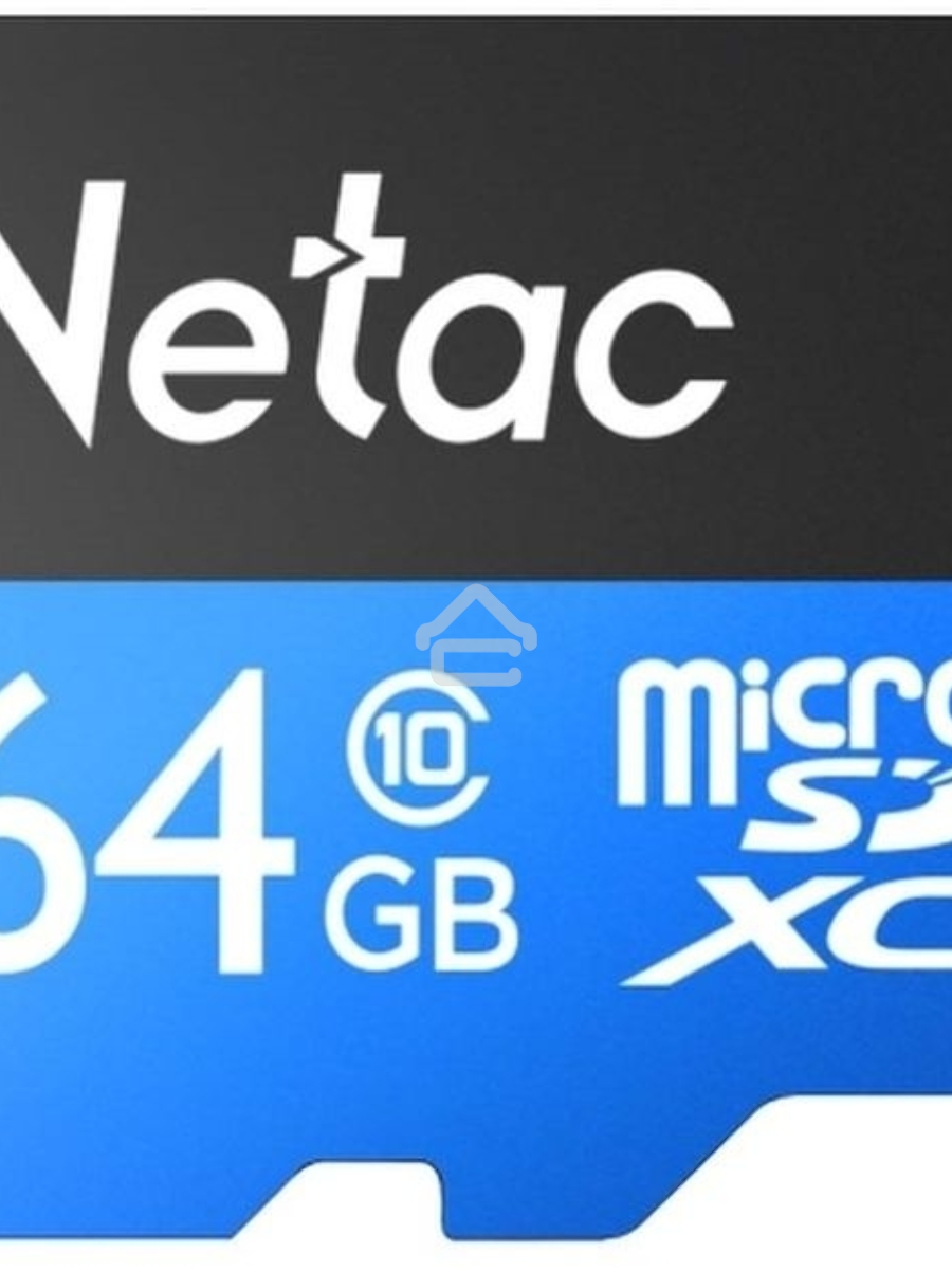 Флеш карта microSDHC 64GB Netac P500 <NT02P500STN-064G-R> (с SD адаптером) 80MB/s
