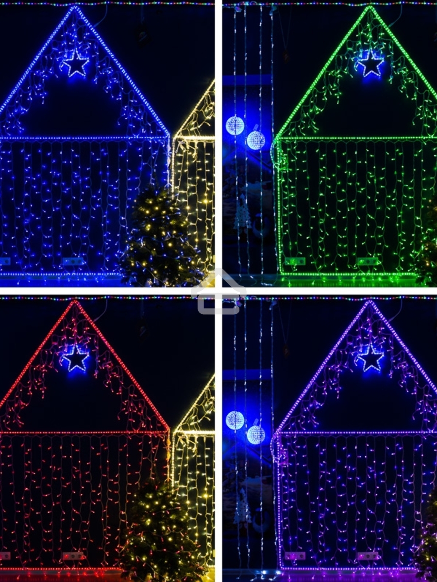 Контроллер с радиопультом для RGB-гирлянд