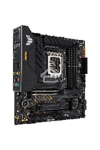 Материнская плата ASUS TUF GAMING B660M-PLUS WIFI, LGA 1700, Intel B660, 4xDDR5, 4xSATA, 2xM.2, 1xPCIe 5.0 x16, 1xPCIe 3.0 x4, 1xPCIe x1, 1xDP, 1xHDMI, 1x 2.5Gb LAN, 4xUSB-A 3.2 Gen 2, 1xUSB-A 3.2 Gen 1, 2xUSB 2.0, 1xUSB-C 3.2 Gen 2x2, 5x3.5 мм, 7.1, mATX