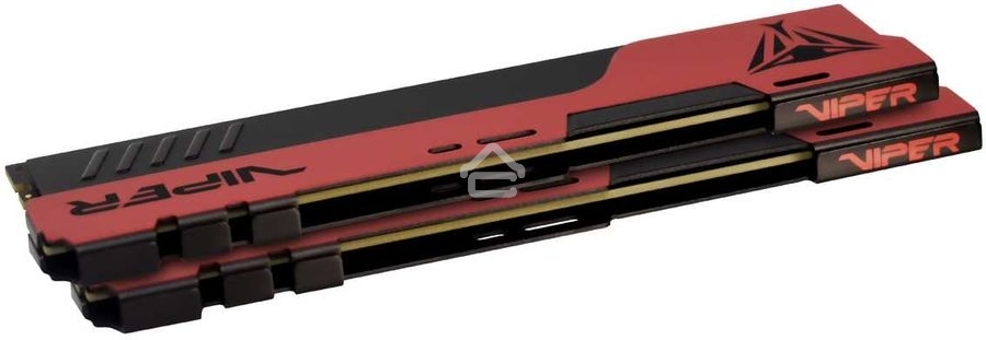Оперативная память Patriot Viper Elite II, DDR4, 8GB (2x4 GB), 2666 MHz, CL16, DIMM, радиатор, красный