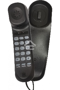 Телефон проводной Ritmix RT-002 черный