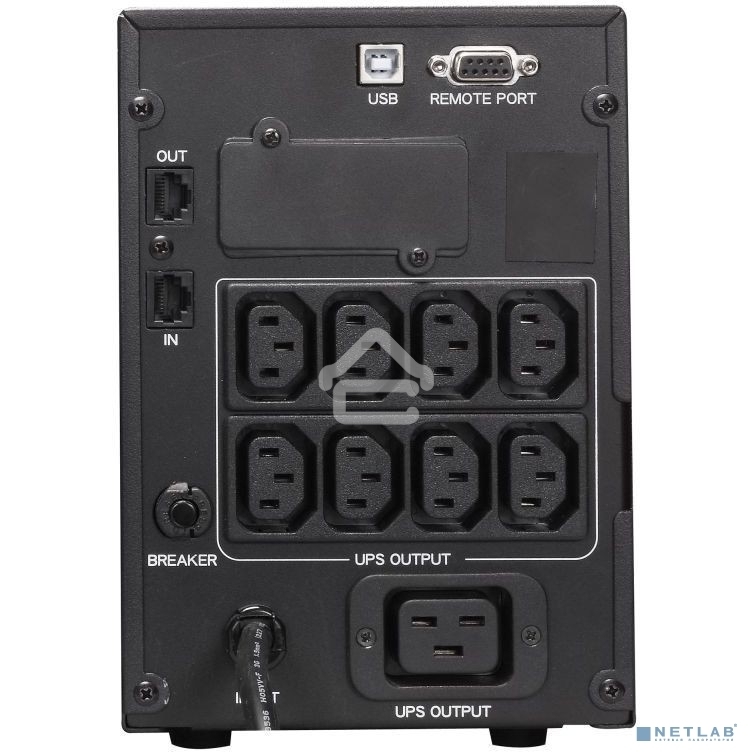 Источник бесперебойного питания Powercom Smart King Pro+ SPT-2000-II LCD 1600Вт 2000ВА черный