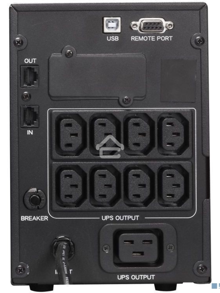 Источник бесперебойного питания Powercom Smart King Pro+ SPT-2000-II LCD 1600Вт 2000ВА черный