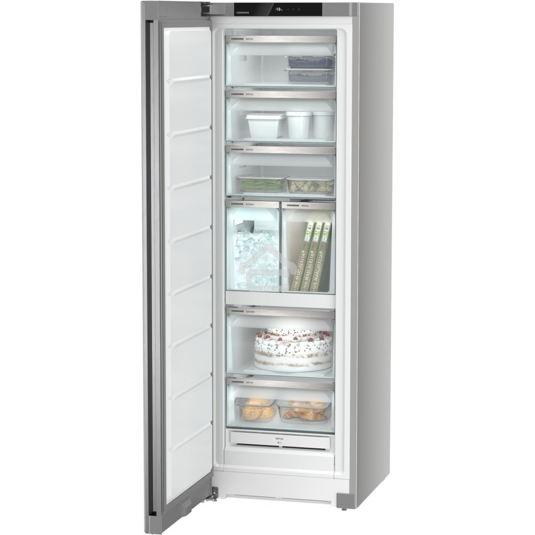 Морозильная камера Liebher часть Side-by-Side XRFsf 5240 и XRFsf 5245, Plus, NoFrost, серебристый, 660л, 7 ящиков