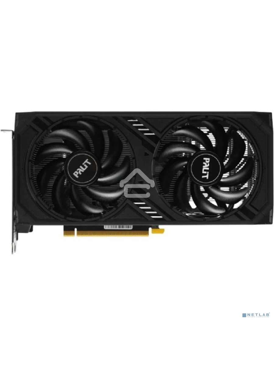 Видеокарта Palit PA-RTX4060 DUAL OC 8GB 8192Mb 128 GDDR6 1830/17000 HDMIx1 DPx3 HDCP Ret