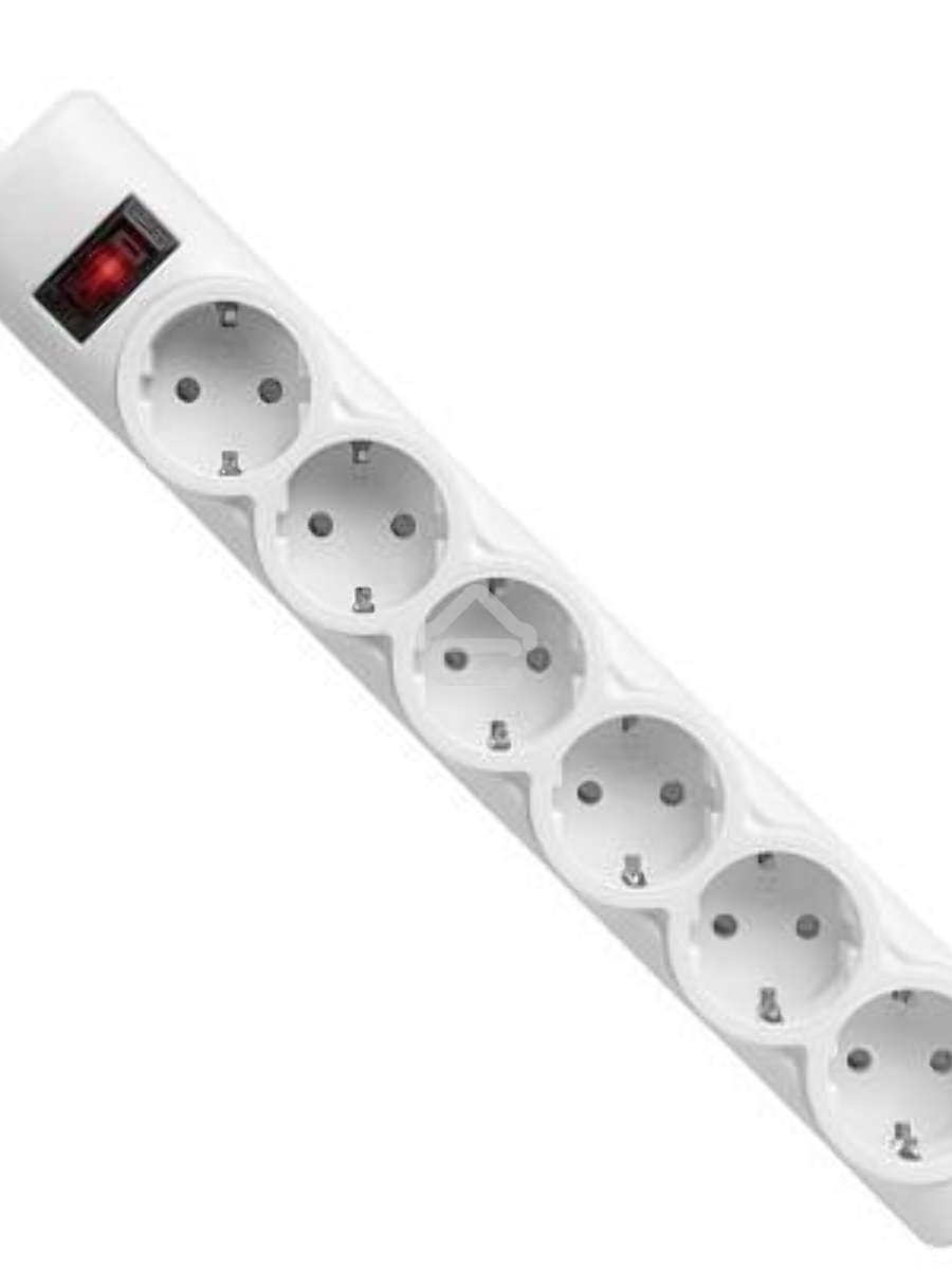Сетевой фильтр Defender DFS 153 3 м, белый, 6 розеток