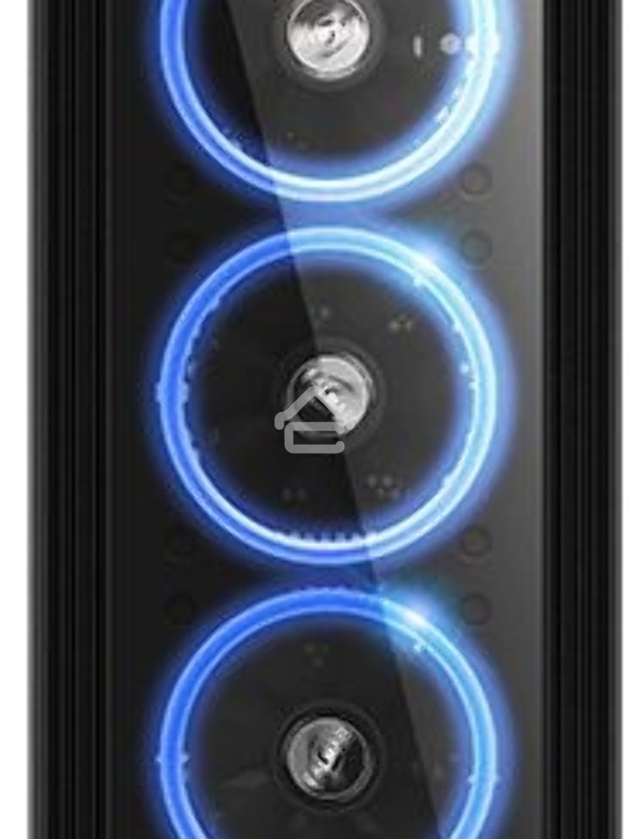 Компьютерный корпус ZALMAN Z7 NEO, без БП, большое боковое окно, черный, ATX