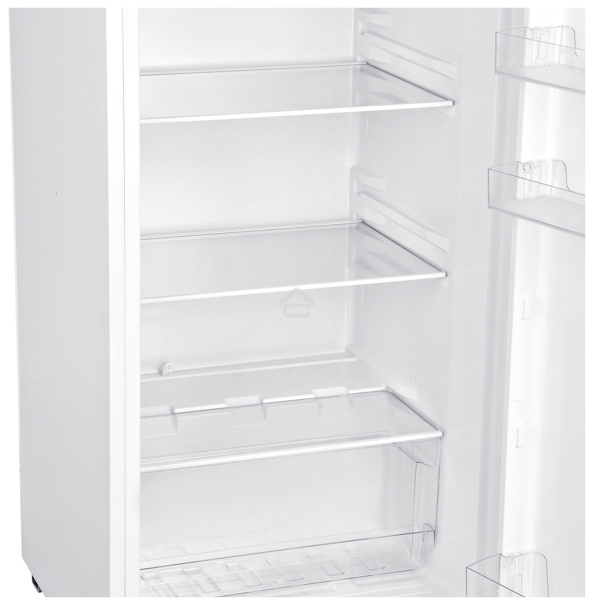 Холодильник Hyundai CT2551WT белый двухкамерный 166/40л морозилка сверху