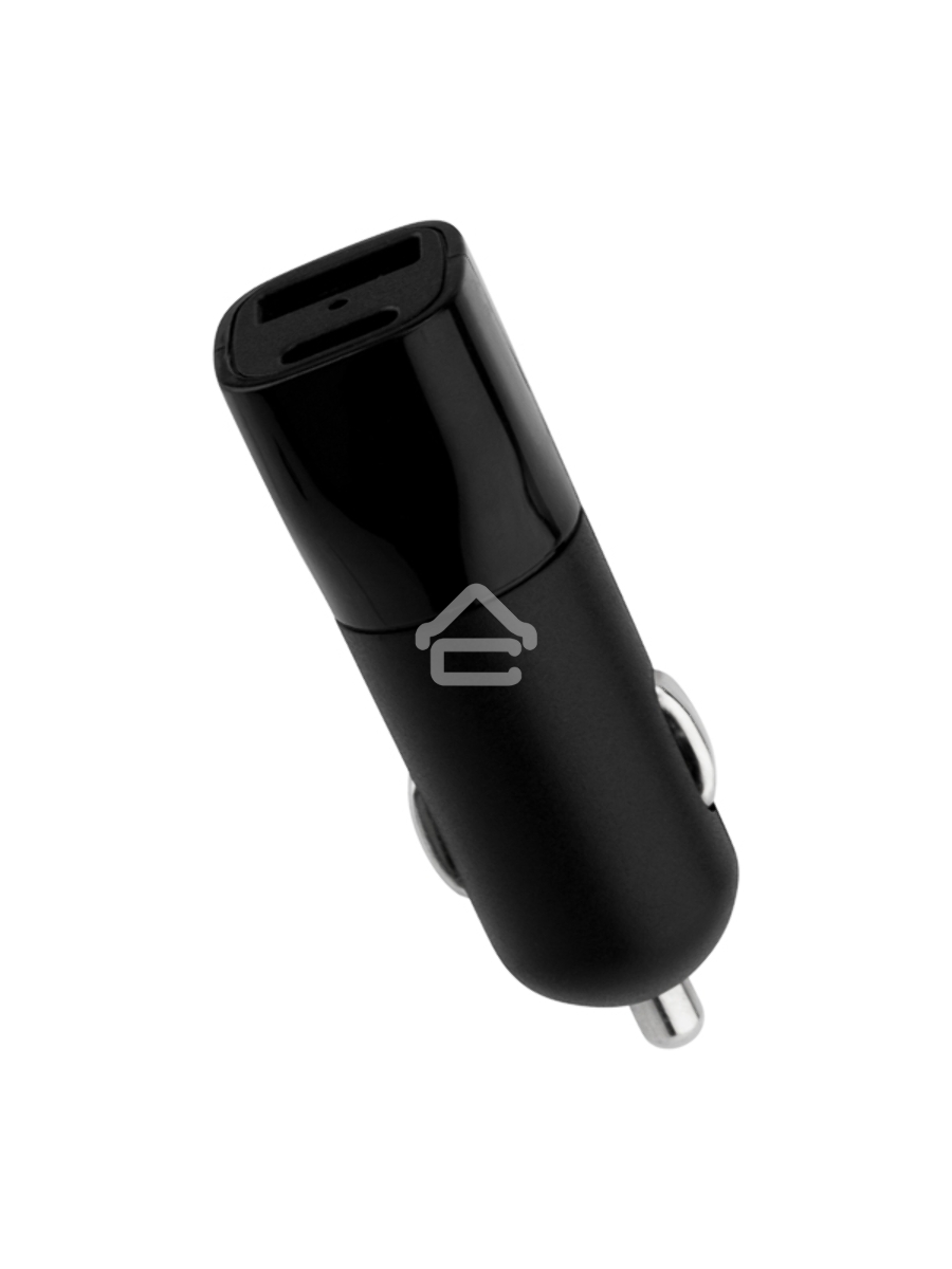Зарядное устройство в прикуриватель Rexant USB x Type-C, 18W, с Quick charge, черный
