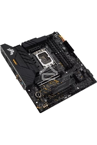 Материнская плата ASUS TUF GAMING B660M-PLUS WIFI, LGA 1700, Intel B660, 4xDDR5, 4xSATA, 2xM.2, 1xPCIe 5.0 x16, 1xPCIe 3.0 x4, 1xPCIe x1, 1xDP, 1xHDMI, 1x 2.5Gb LAN, 4xUSB-A 3.2 Gen 2, 1xUSB-A 3.2 Gen 1, 2xUSB 2.0, 1xUSB-C 3.2 Gen 2x2, 5x3.5 мм, 7.1, mATX