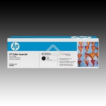 Картридж лазерный HP CC530A черный для LJ CP2025/CM2320 3500 стр.