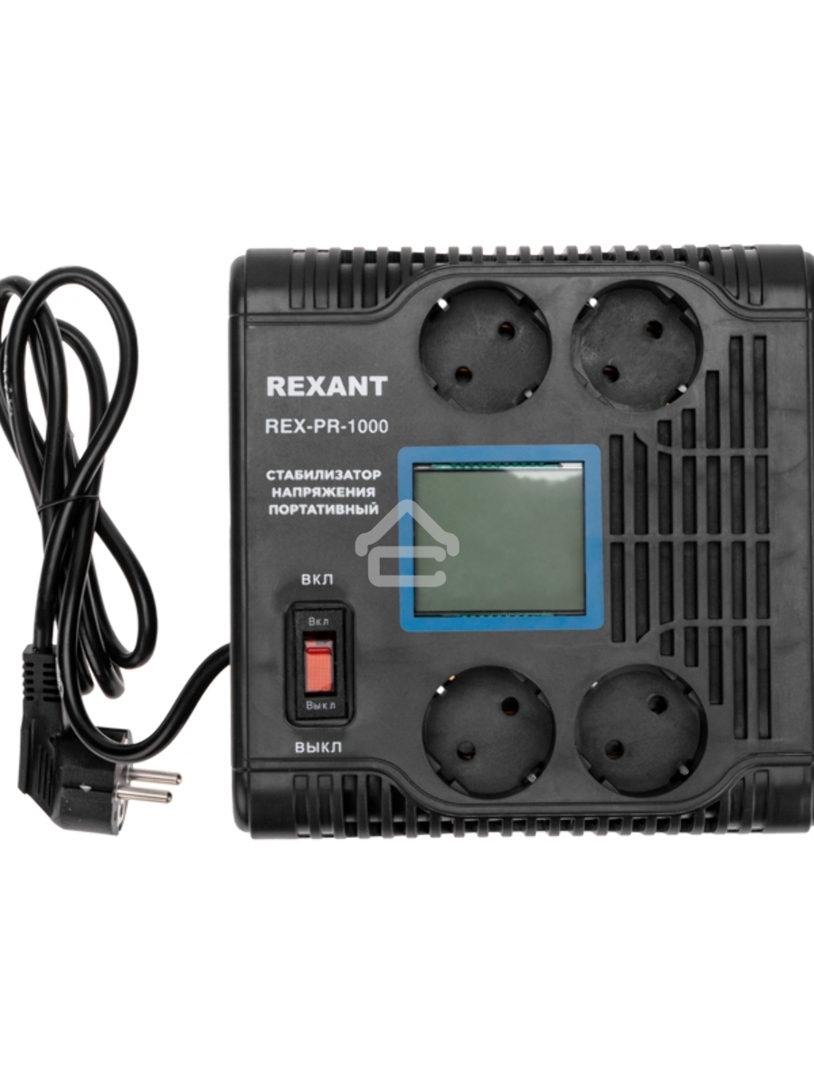 Стабилизатор напряжения портативный REX-PR-1000 Rexant