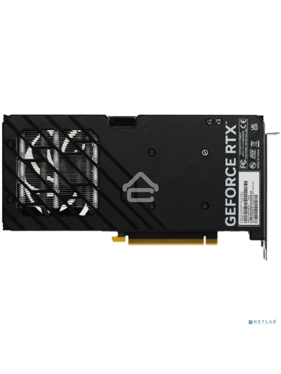 Видеокарта Palit PA-RTX4060 DUAL OC 8GB 8192Mb 128 GDDR6 1830/17000 HDMIx1 DPx3 HDCP Ret