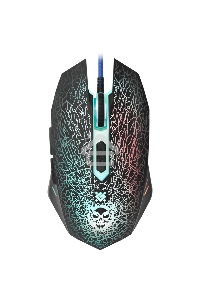 Мышь проводная Defender Shock GM-110L черный, 3200 dpi, USB, кнопки - 6