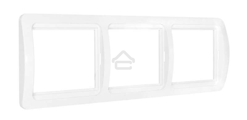 Рамка 3-м Валери гор. бел. UNIVersal ВР003Г