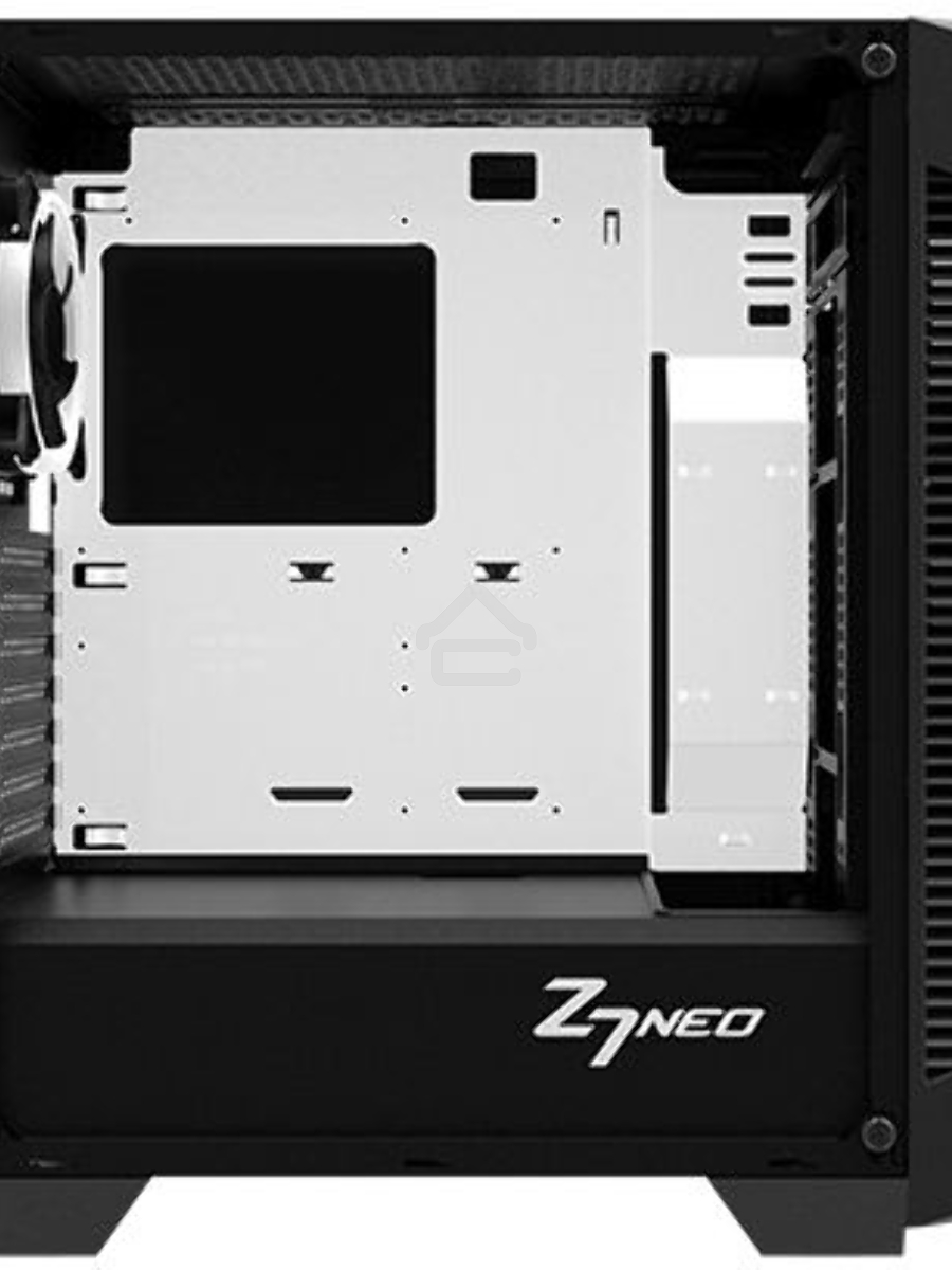 Компьютерный корпус ZALMAN Z7 NEO, без БП, большое боковое окно, черный, ATX